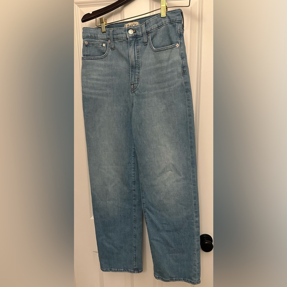 Madewell Slim Wide Leg Crop Jeans - Size 27T